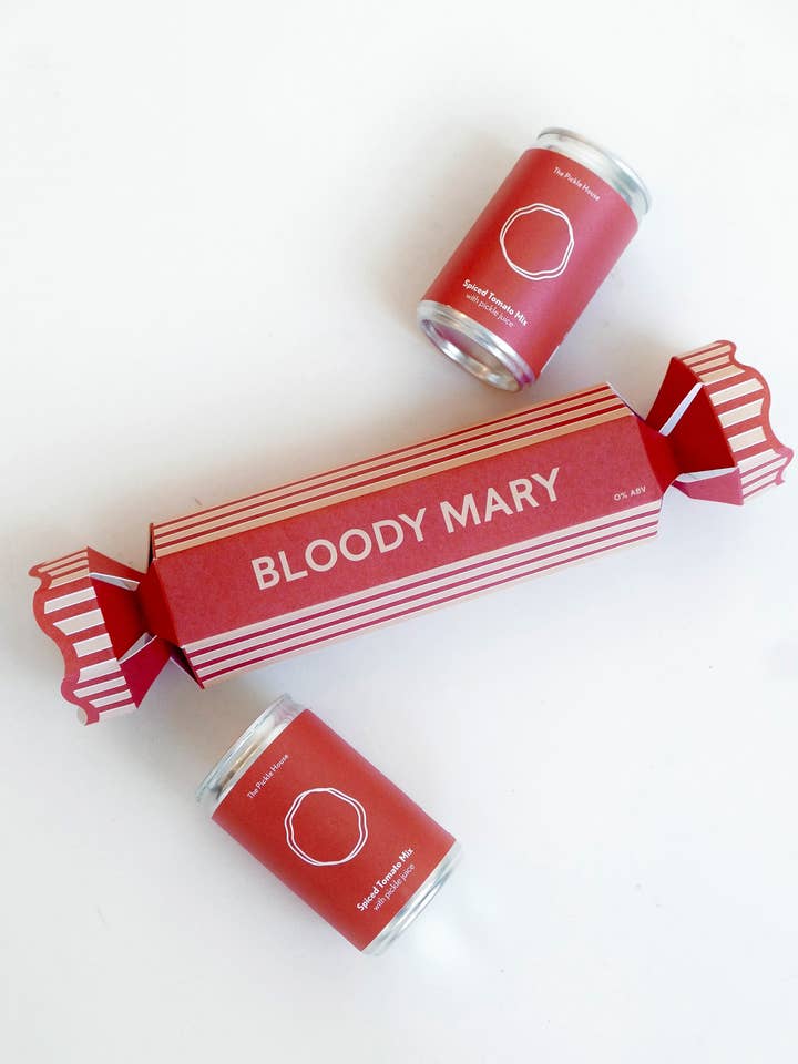 The Bloody Mary 0% Festive Cracker for wholesale by The Pickle House