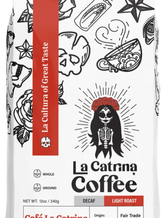 Día De Los Muertos - Café La Catrina Leichter Braten (entkoffeinfreien) für den Großhandel von La Catrina Coffee
