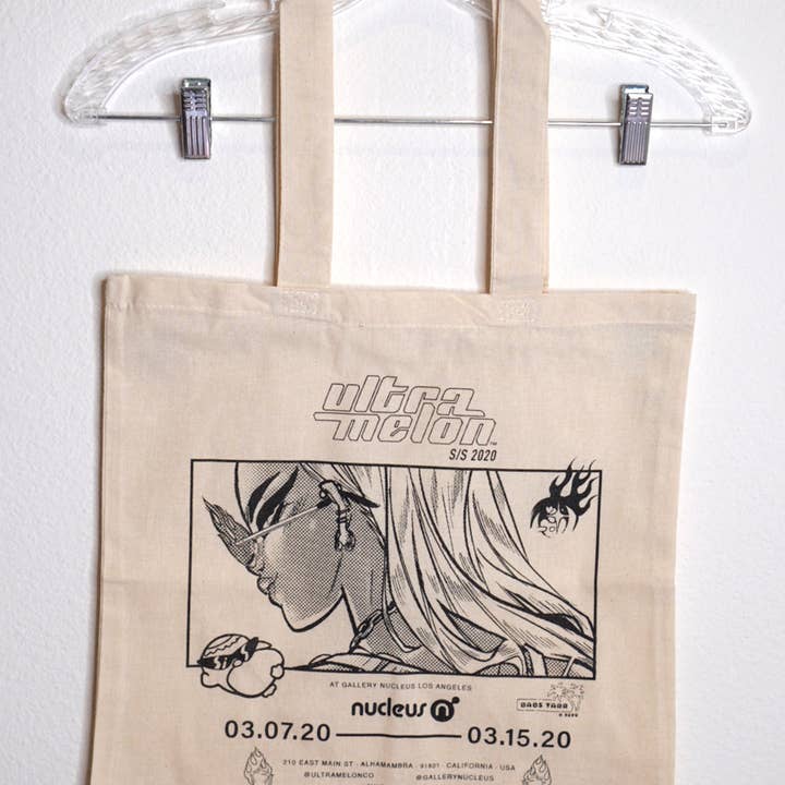 ULTRAMELON Event Canvas Tote for wholesale by Ultra Melon