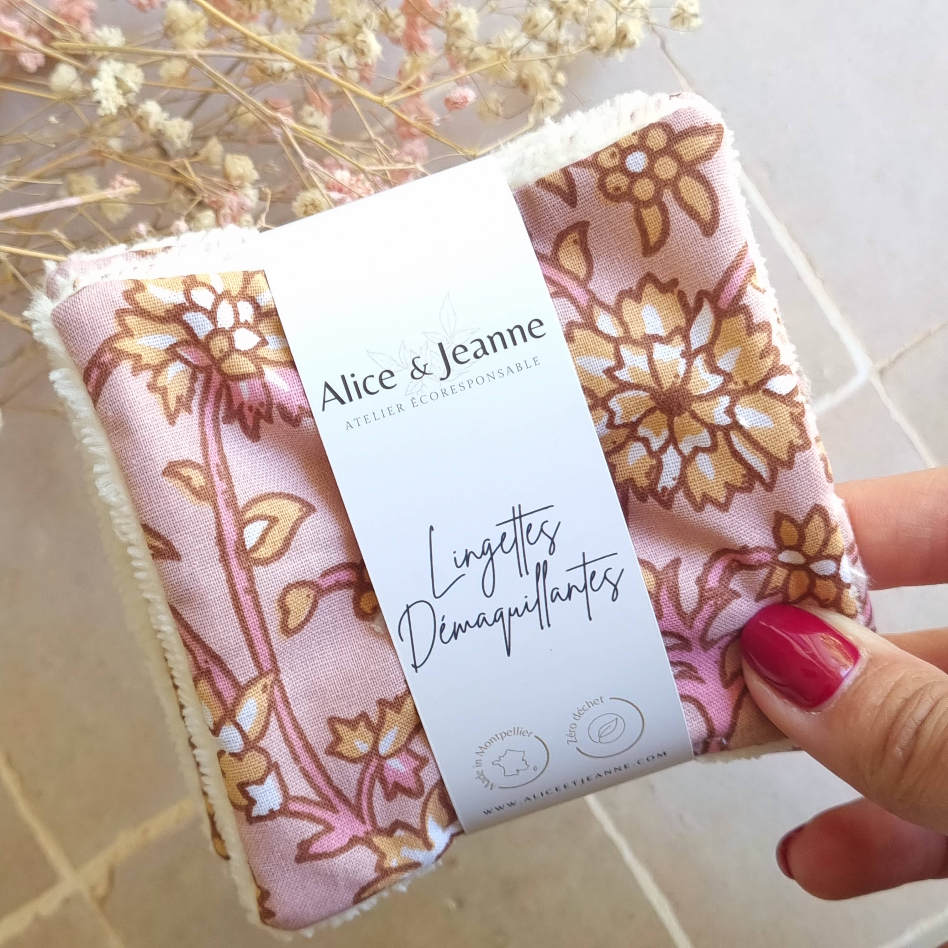 Alice et Jeanne - Wholesale Makeup Remover - Gaïa X5 washable makeup remover wipes 1