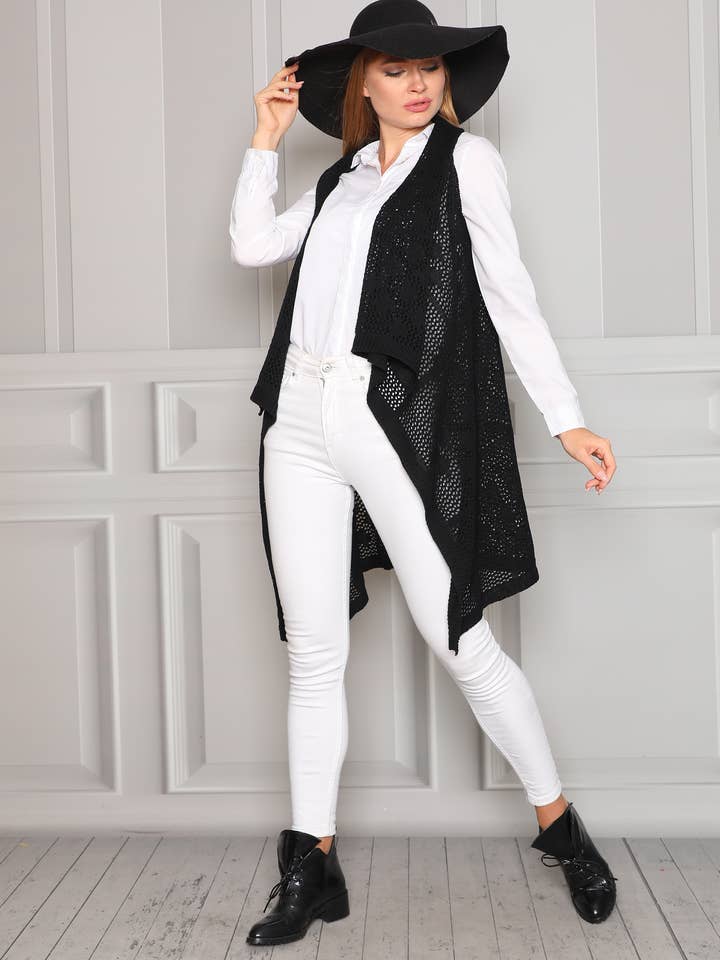 Maude-Vivante - Wholesale Cardigan - Women's - Sleeveless Cardigan