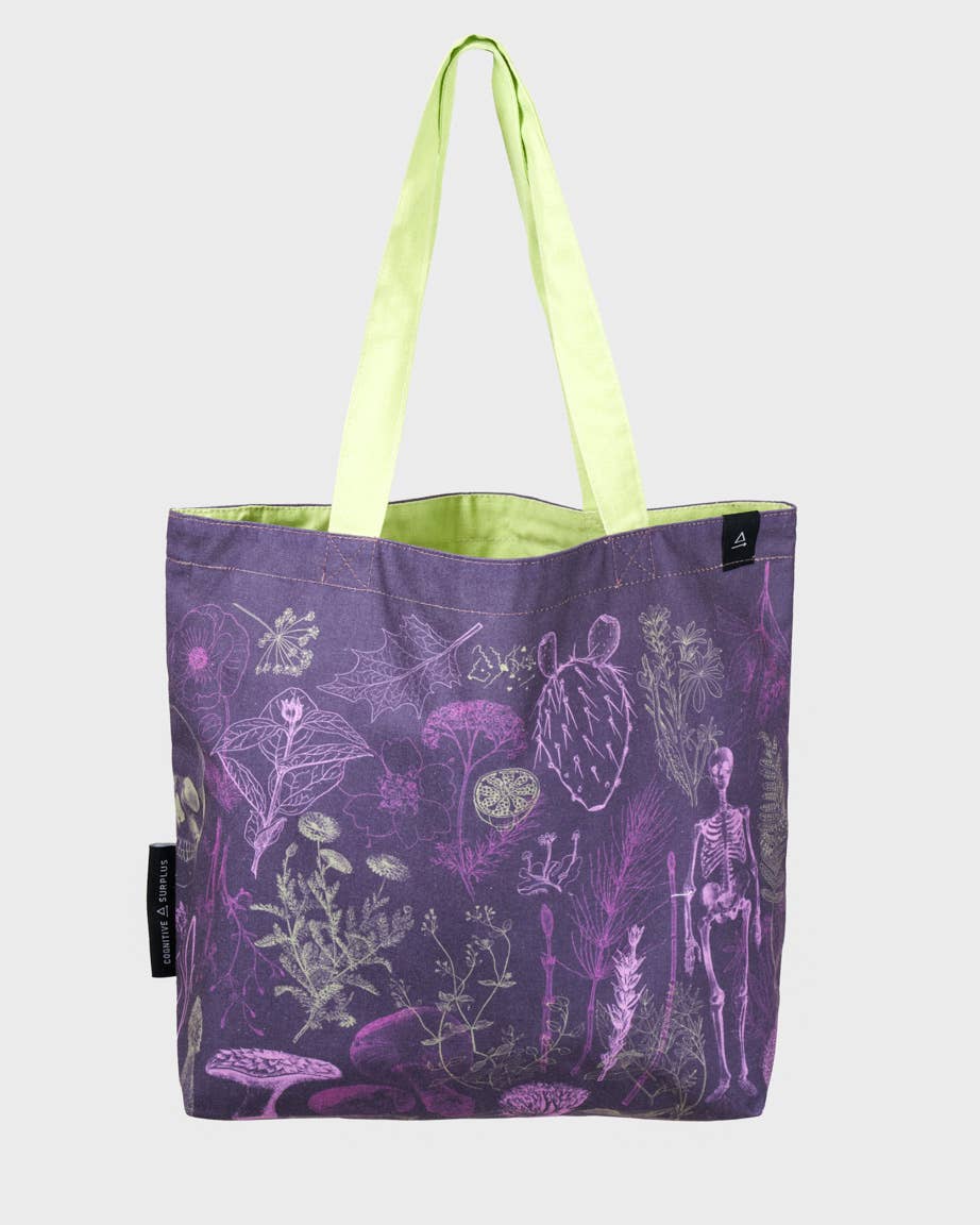Cognitive Surplus – wholesale Tote bag – Unisex – Poisonous Plants Tote Bag Case of 62