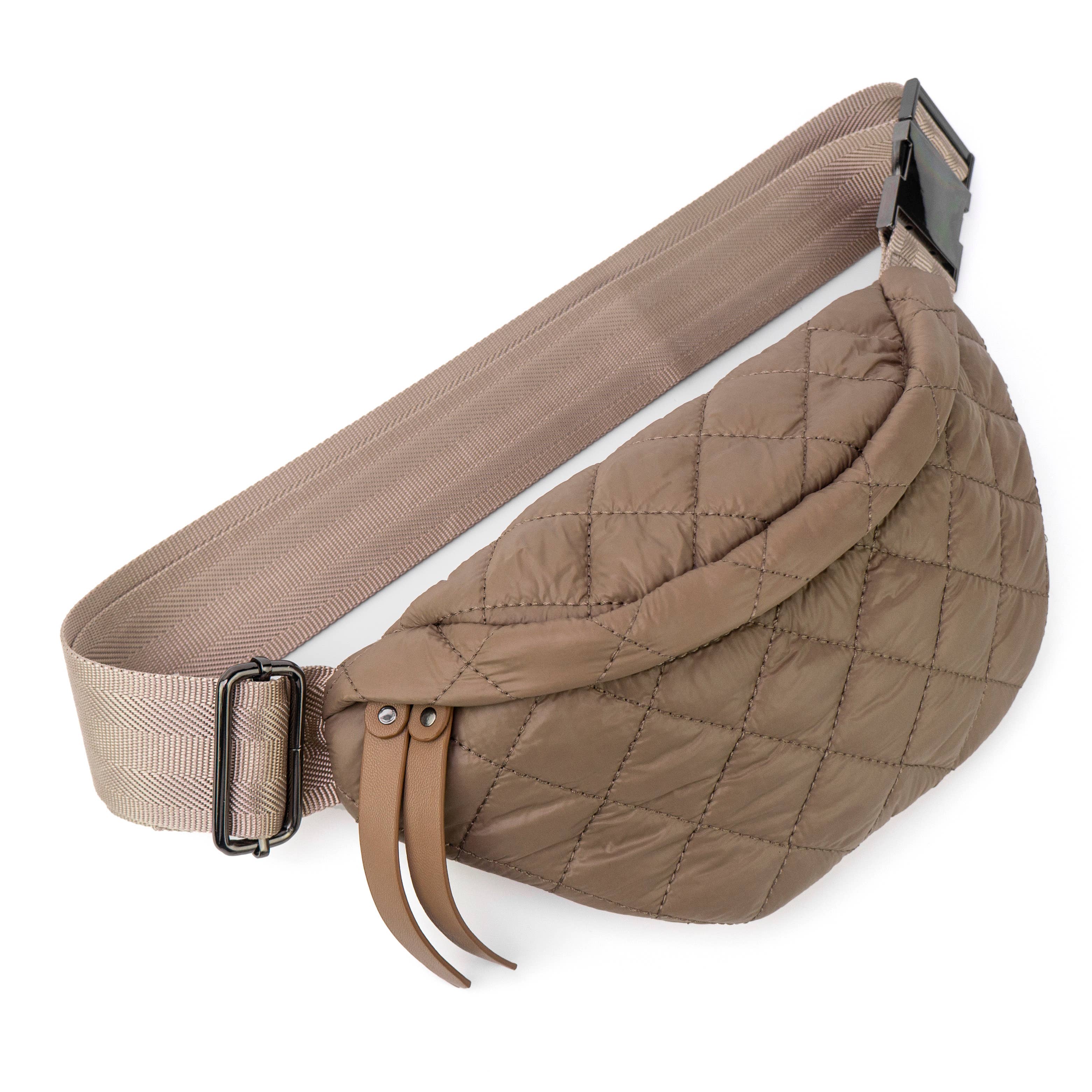 Babs + Birdie - Wholesale Belt Bag - Women's - The Millie Puffer Sling Bag | 3 Color Options1