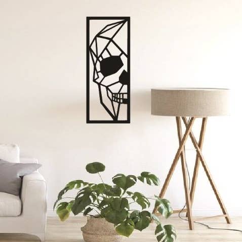 Skull Wall Decor, Abstract Metal Wall Art, Day Of The Dead for wholesale by Alpha Signs & Designs