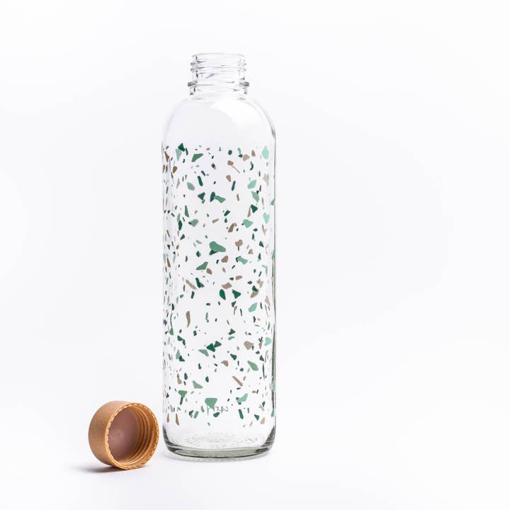 Carry Bottles - Wholesale Water Bottle - Glass water bottle - CARRY Bottle TERAZZO 1.0l1
