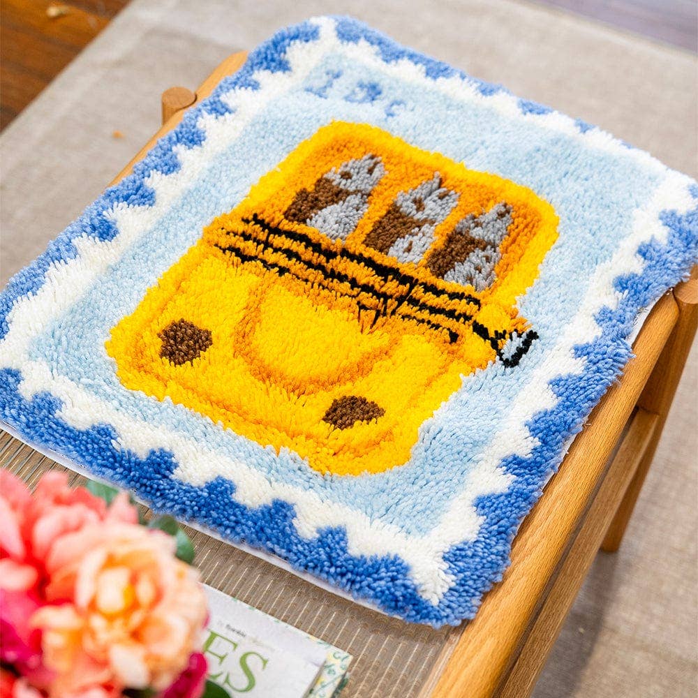 Craft Club - Wholesale DIY Craft Kit - Sardine Stamps - XL Latch Hook Rug Kit9