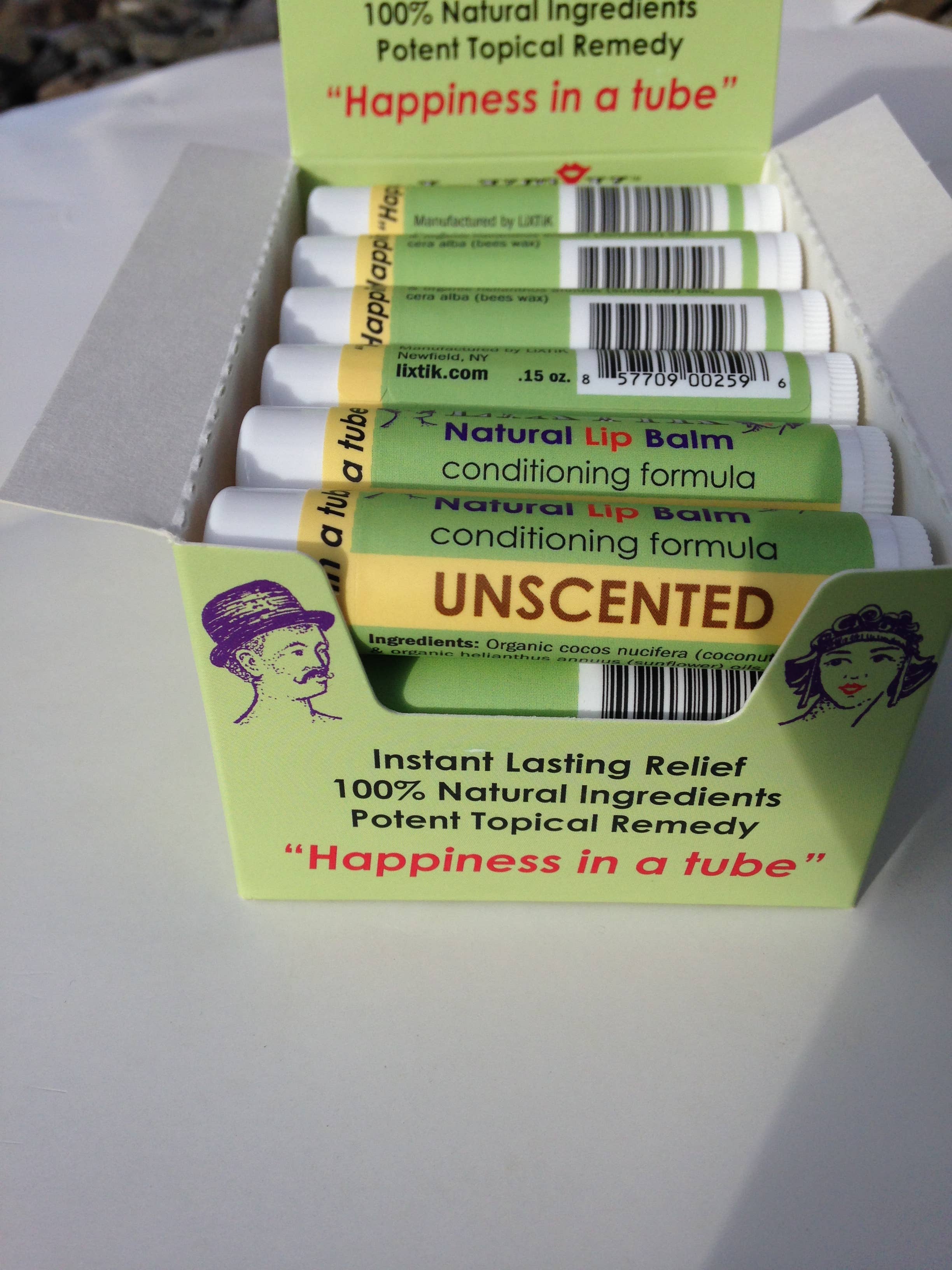 Ithaca Soap and Beeswax Lip Balm - Vendita all'ingrosso Campione per rivenditori - Bellezza e benessere - Kit campione18