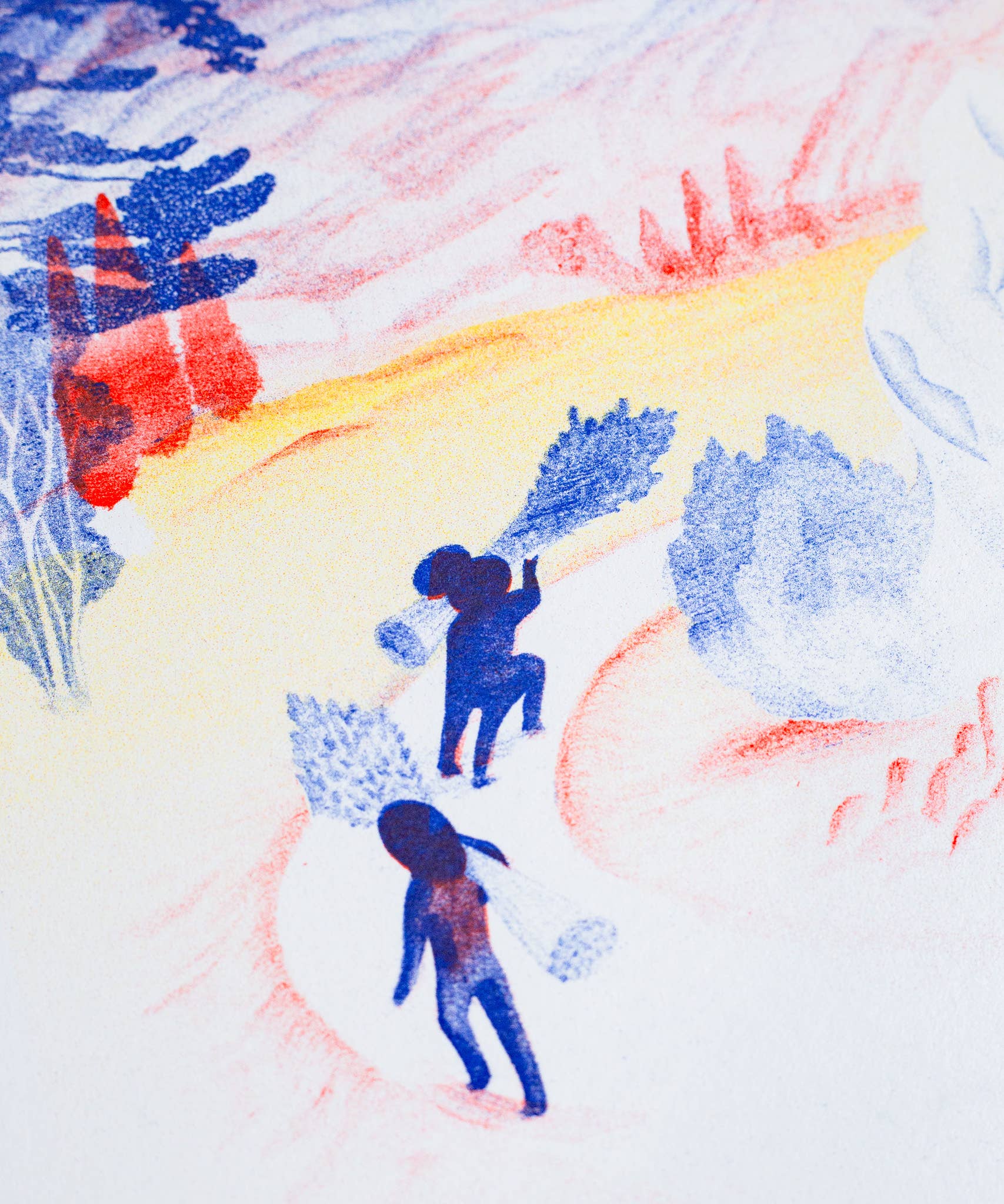 KIBLIND Atelier - Wholesale Poster - A3 Poster - Montagne Sainte-Victoire - Mayumi Otero5