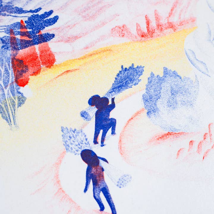 KIBLIND Atelier - Wholesale Poster - A3 Poster - Montagne Sainte-Victoire - Mayumi Otero5