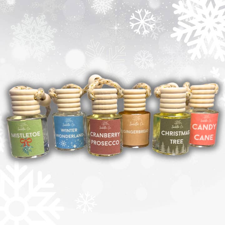 Sunella Co. - Wholesale Car Freshener - Unisex - New Holiday Christmas Scents - Car Diffusers Air Freshener2