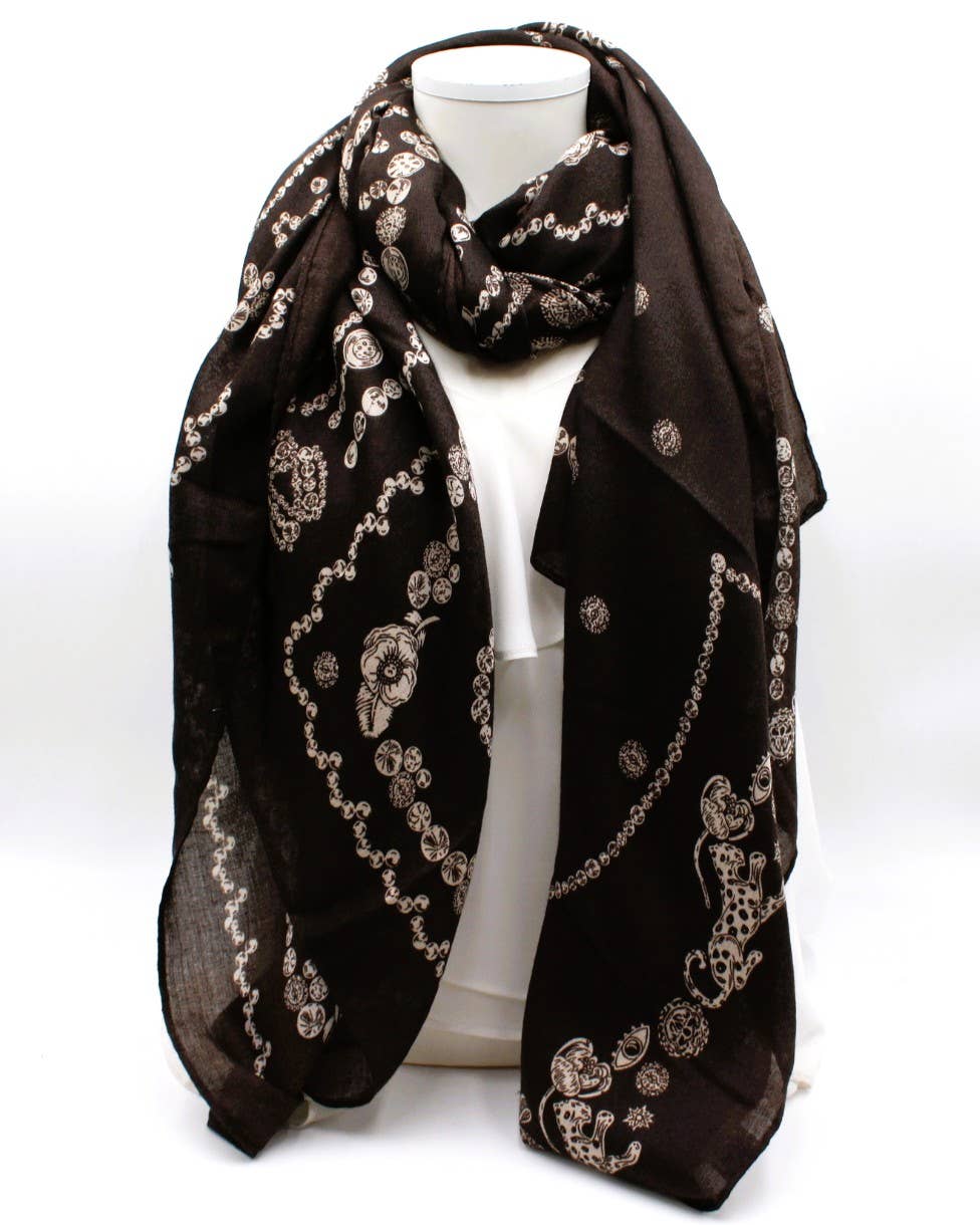 Reference Mode - Wholesale Scarf - Women's - Trendy scarf with luxury pattern4