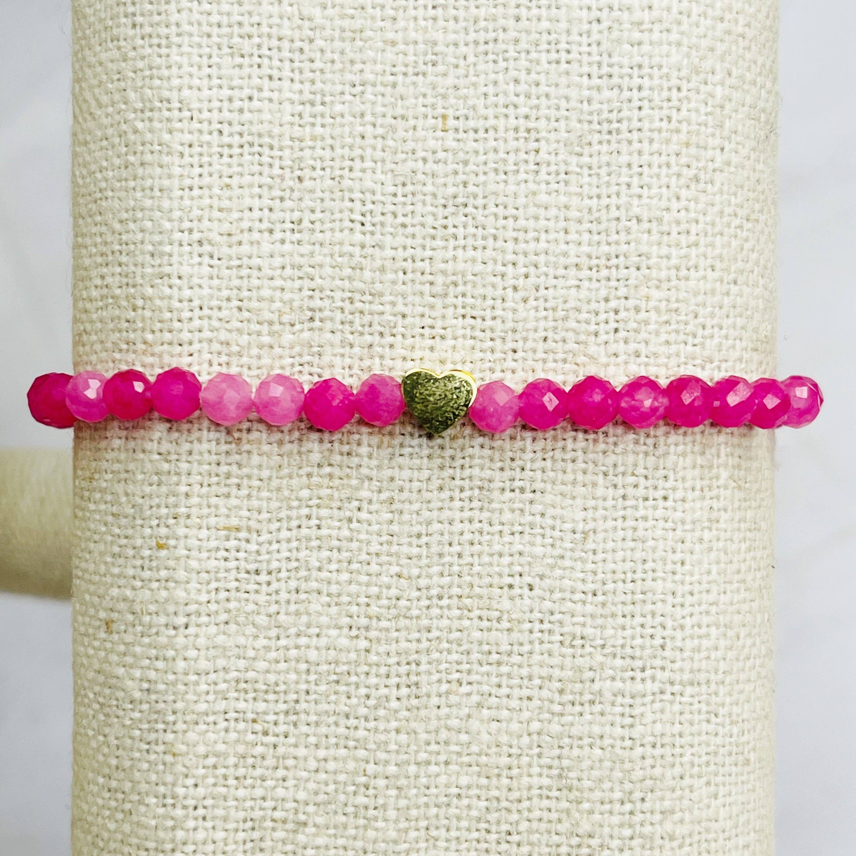 Wholesale Lovely Stone Beads Stretch Bracelet for your store Faire