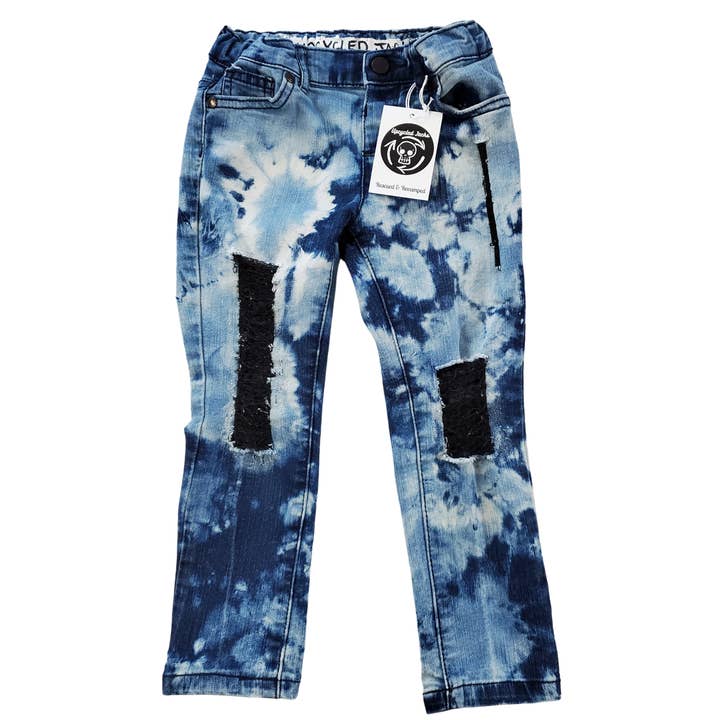 Upcycled Jacks – Großhandel Jeans – Damen – Aquarell0