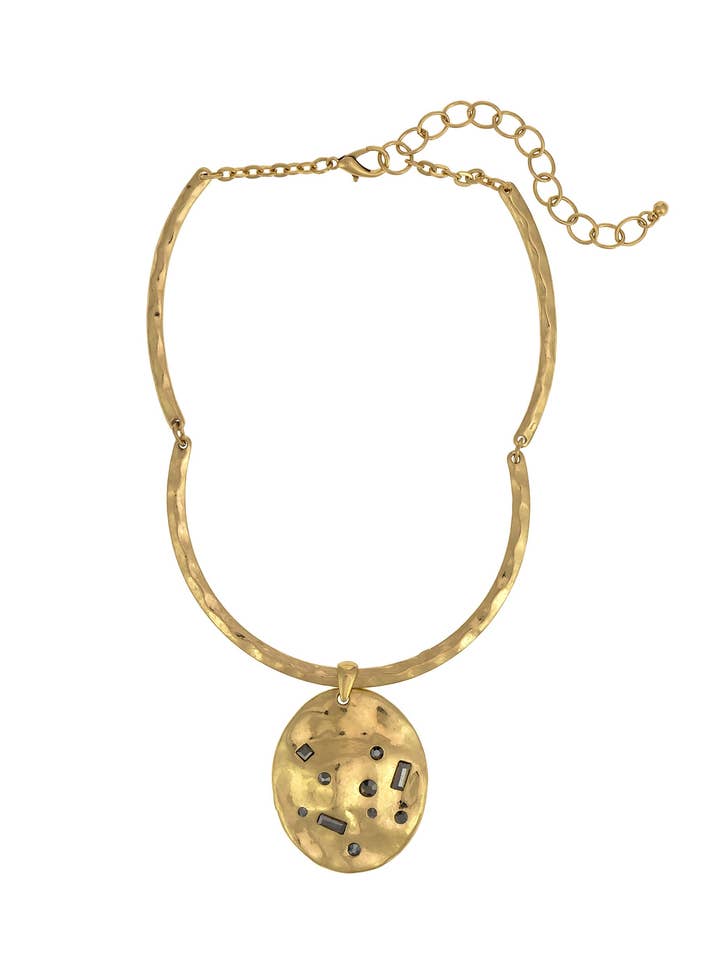 Dauplaise Jewelry - Mystic Hematite Halo for wholesale by caroldauplaisejewelry