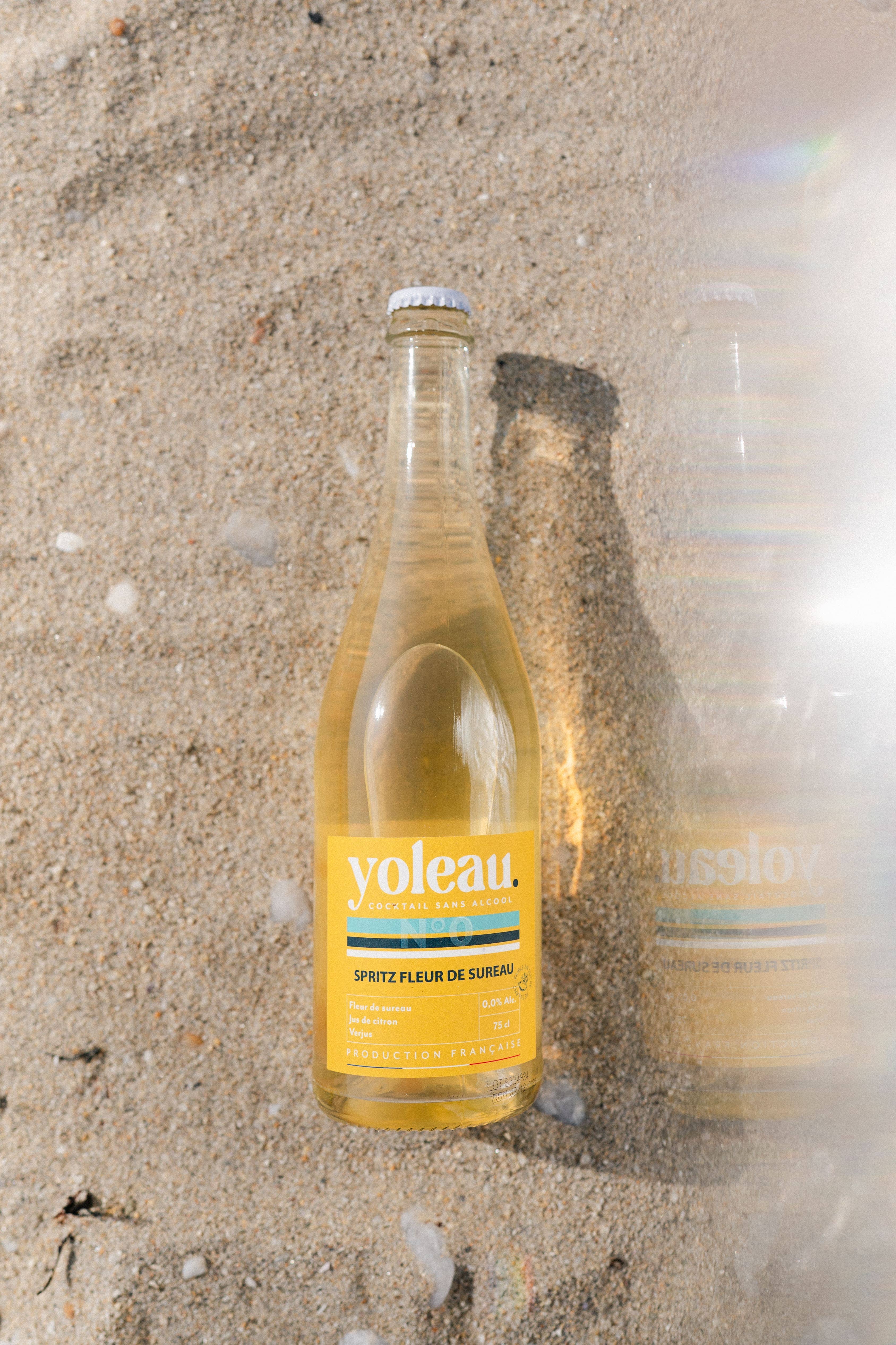 Yoleau - Vente Apéritifs sans alcool/mocktails - Spritz sans alcool 0,0% - Fleur de sureau 75cl3