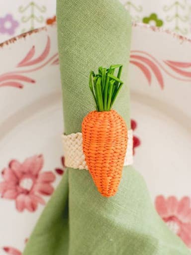 Carrot napkin ring for wholesale by Ochabe
