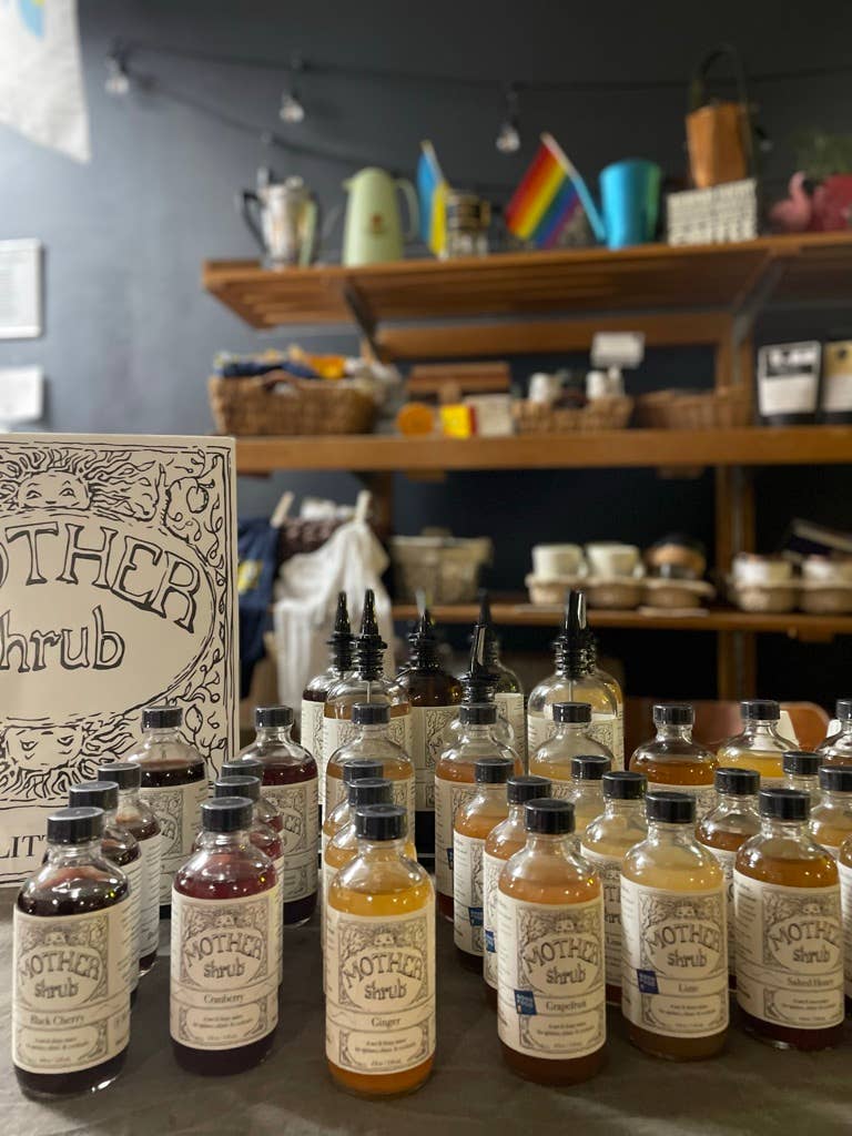 MOTHER shrub - Wholesale Cocktail Mix/Syrup - MOTHER shrub 16 oz Mixers zero-proof for bars & restaurants2