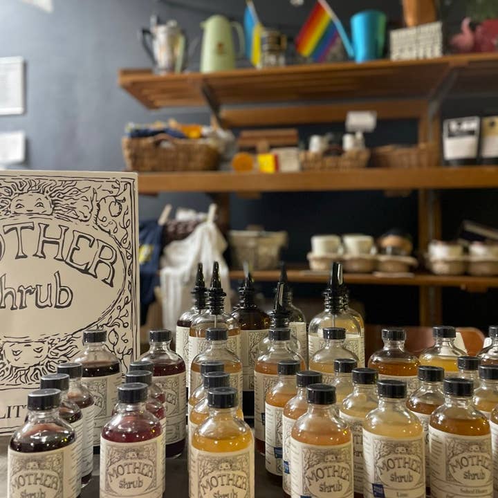 MOTHER shrub - Wholesale Cocktail Mix/Syrup - MOTHER shrub 16 oz Mixers zero-proof for bars & restaurants2