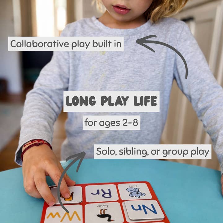 Pato Pato - Wholesale Brain Game - Kids - Letteria & Memoria - Spanish Phonics Learning Game for Kids4