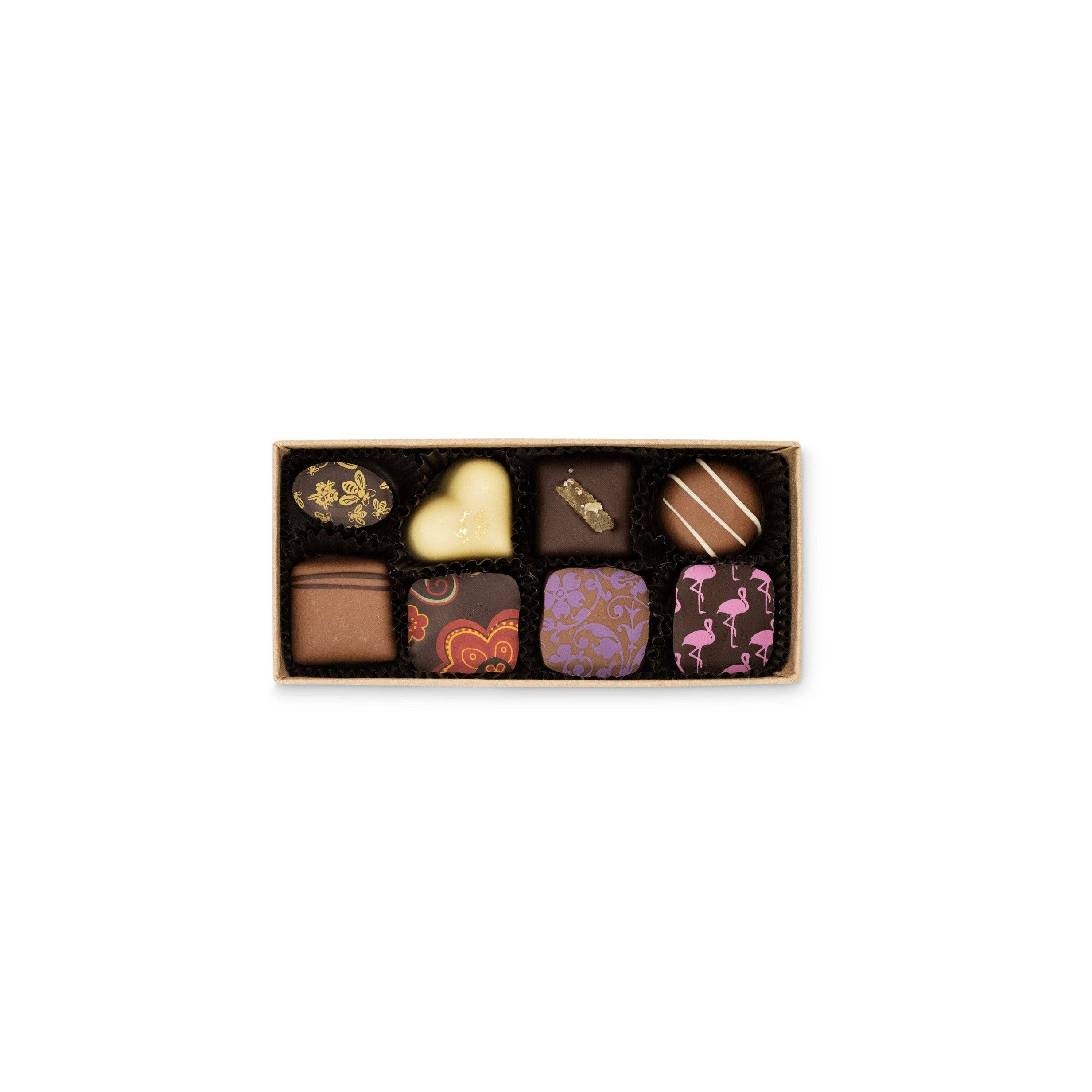 Ragged Coast Chocolates - Wholesale Chocolate Box - Grand Assortment of Milk and Dark Chocolate Truffles1