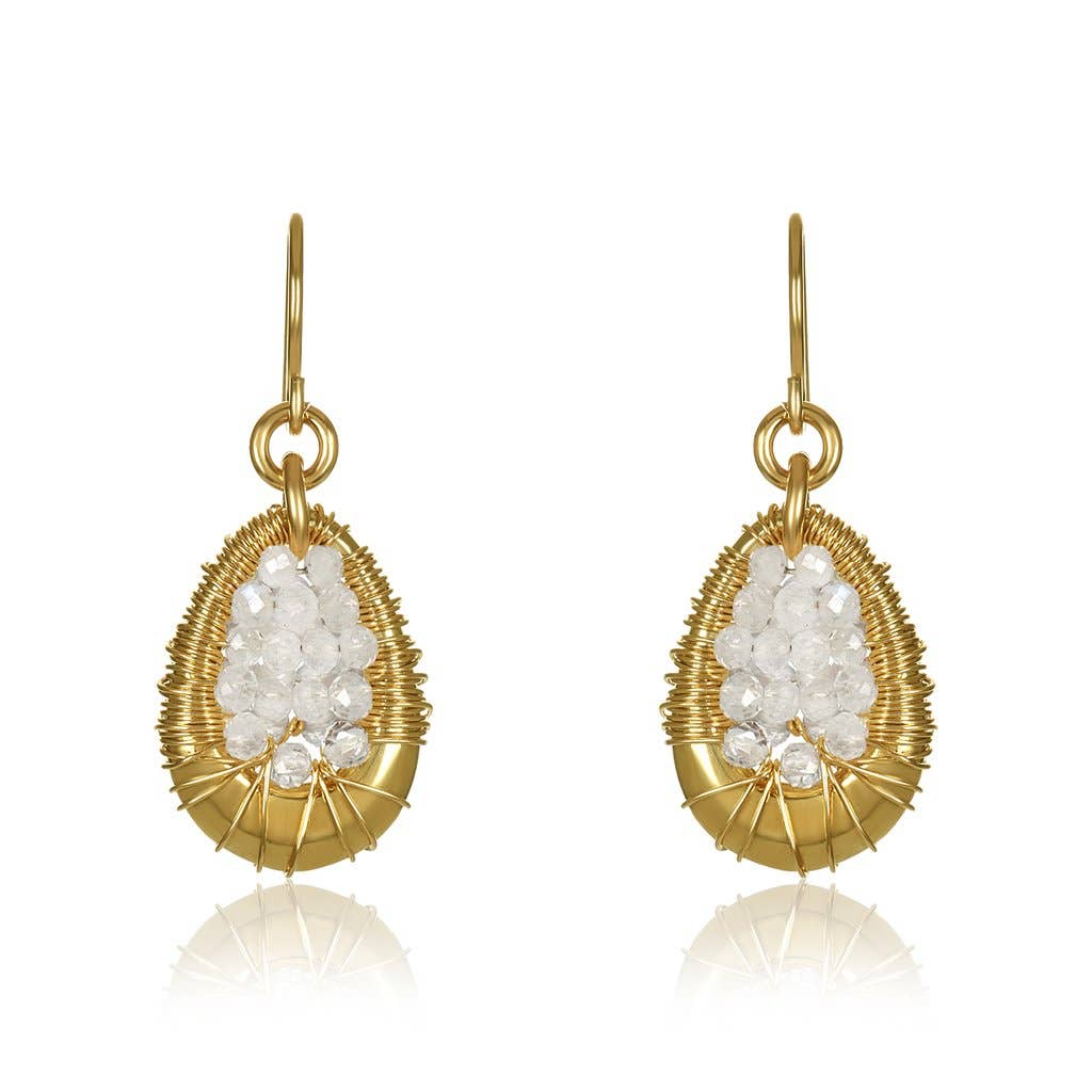 Mabel Chong - Wholesale Dangle Earrings - Mini Nopa Earrings - gold4