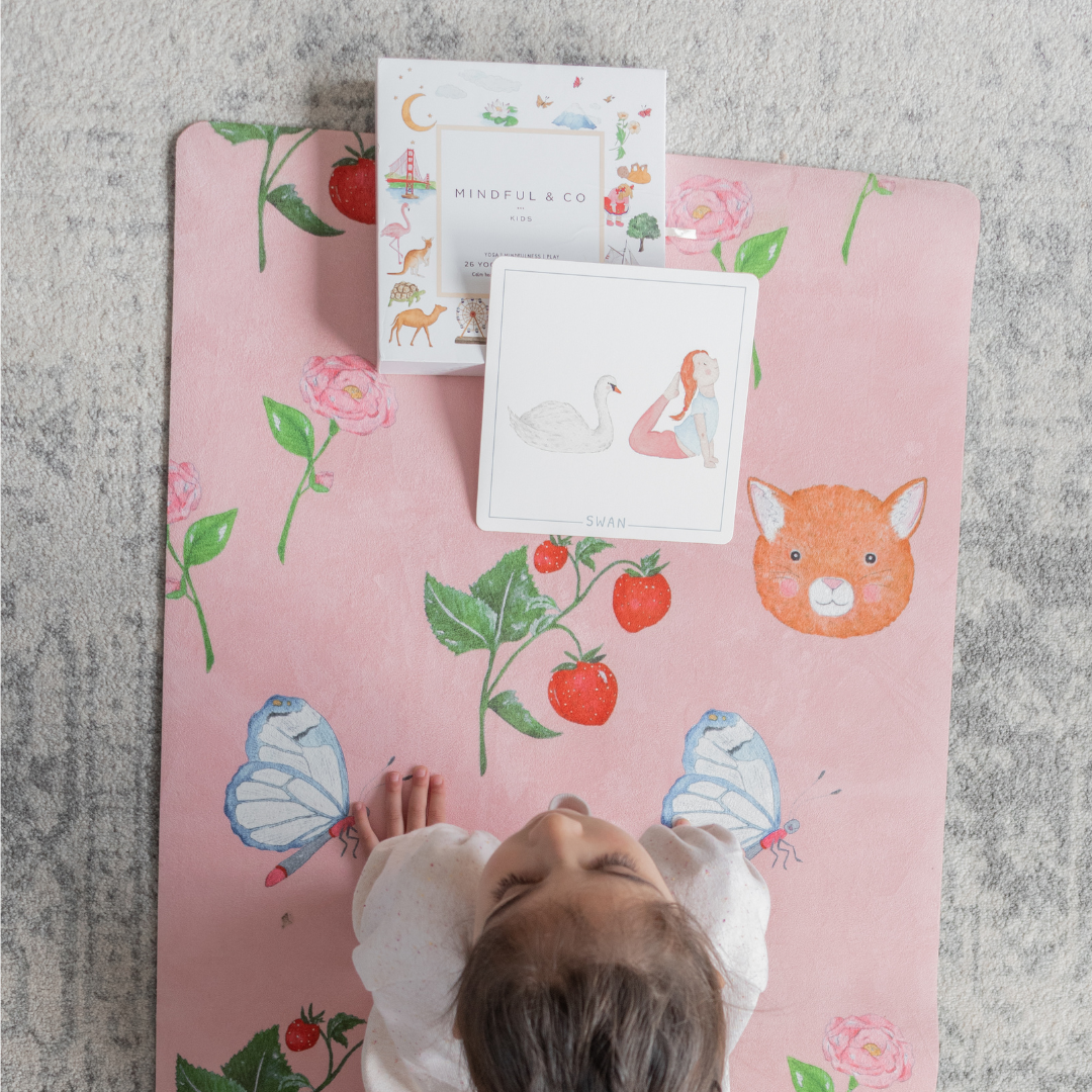 Mindful and Co Kids - Wholesale Yoga Mat - Sweet Print Kids Yoga Mat4