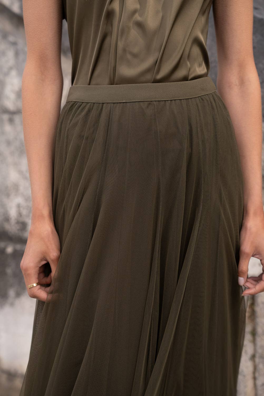 CHOKLATE PARIS (US No duties) - Wholesale Skirt - Women's - Amber tulle slim fit skirt - CK0820210