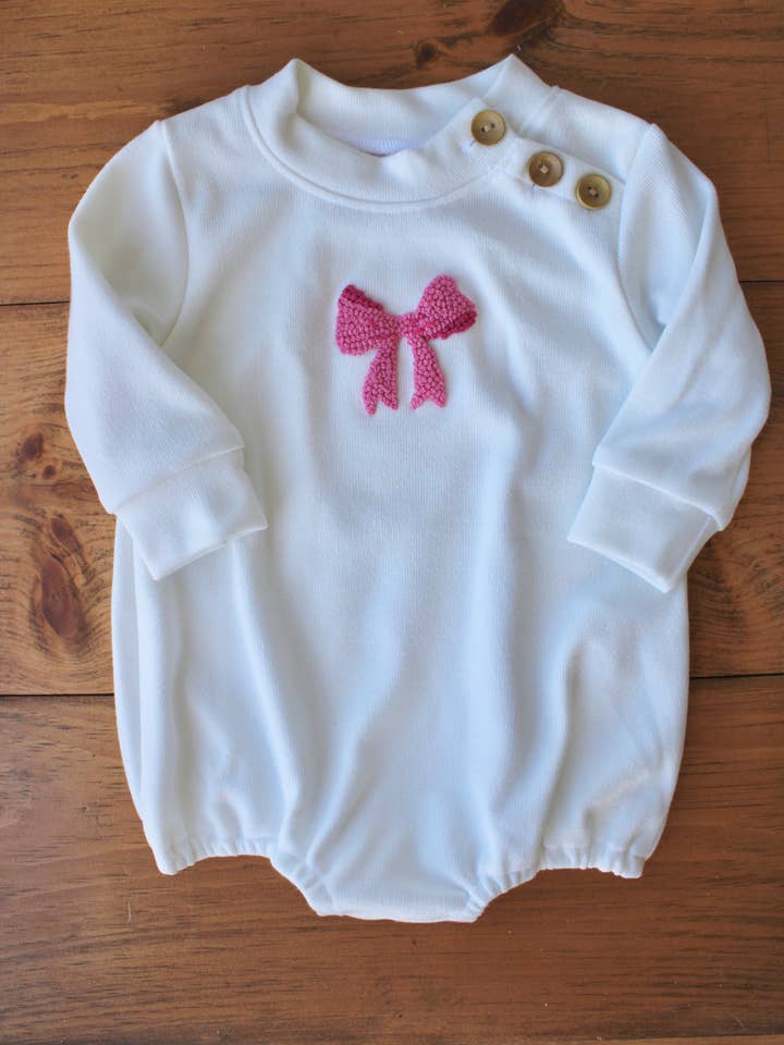 Sweater Bow Bubble for wholesale by Laura’s Little Lovelies