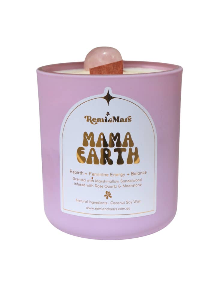 Mama Earth Candle ~ Marshmallow Sandalwood for wholesale by Remi & Mars