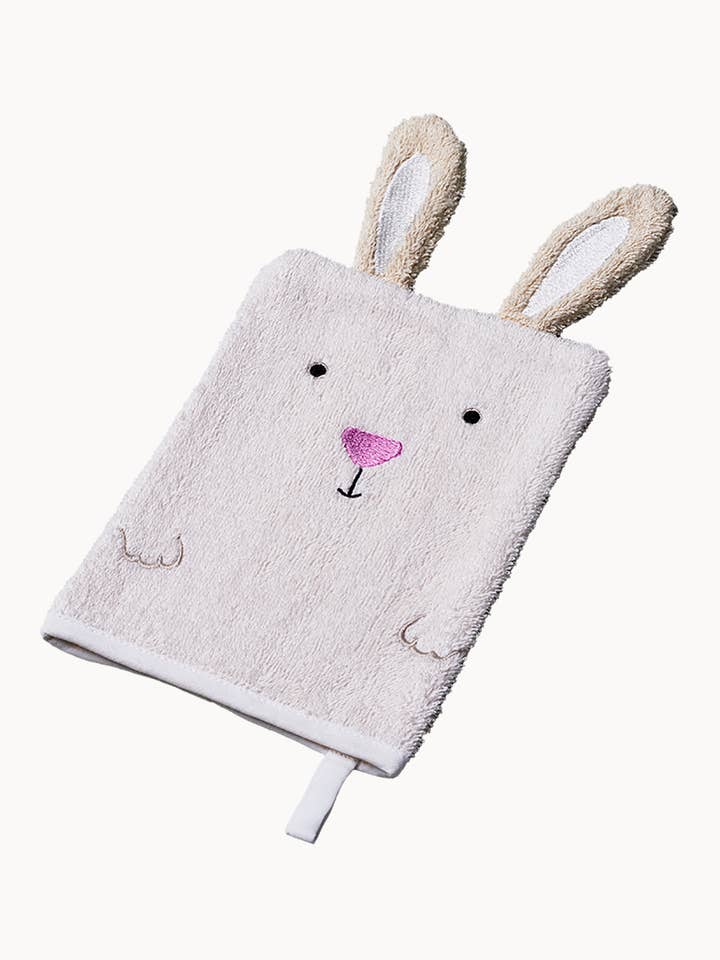 Organic Wash Cloth - Rabbit for wholesale by chic.mic