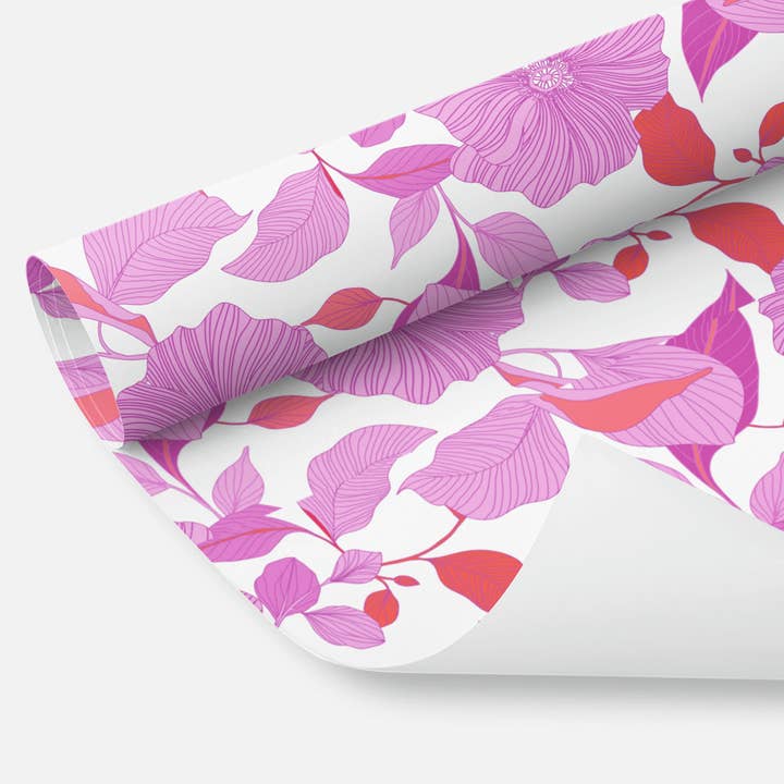 Lovely Print Co. - Venta al por mayor Sobre de papel de regalo - Hojas de Envoltura Wallflower