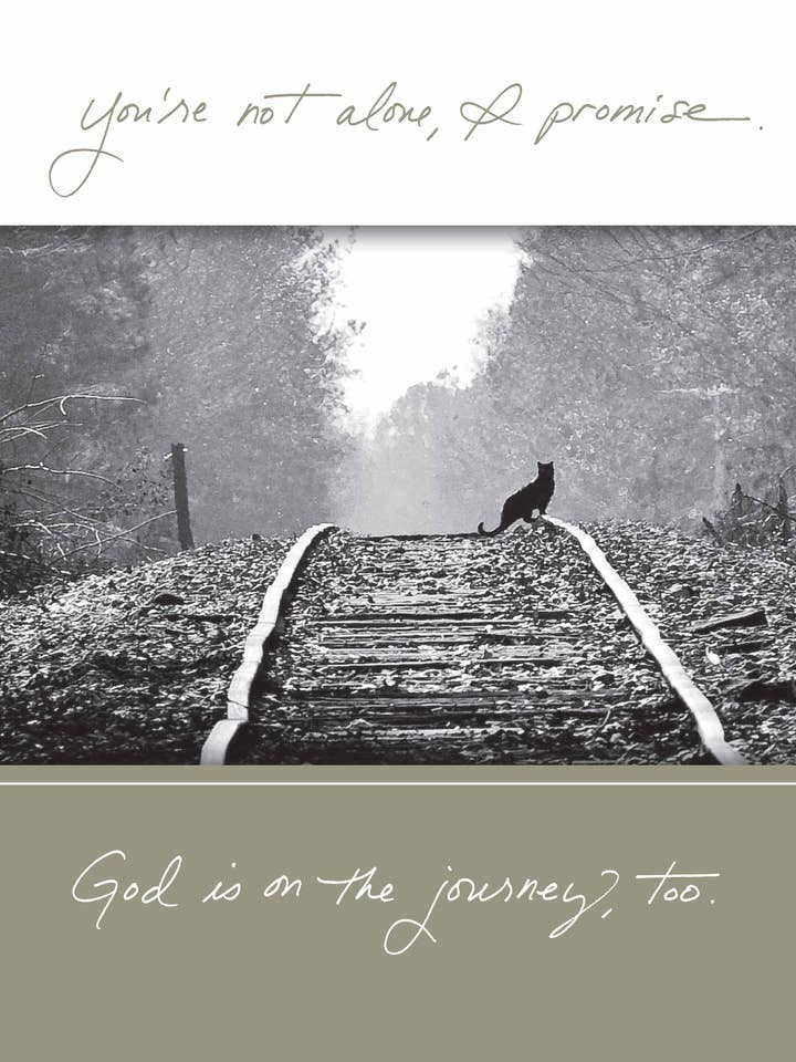 463S : Vous n'êtes pas seul, je le promets. Dieu est aussi sur le chemin. pour la vente par Bonair Daydreams