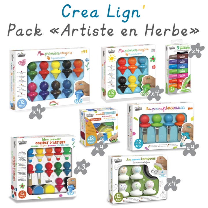 Budding Artists Pack 🎨 for wholesale by Créa Lign'