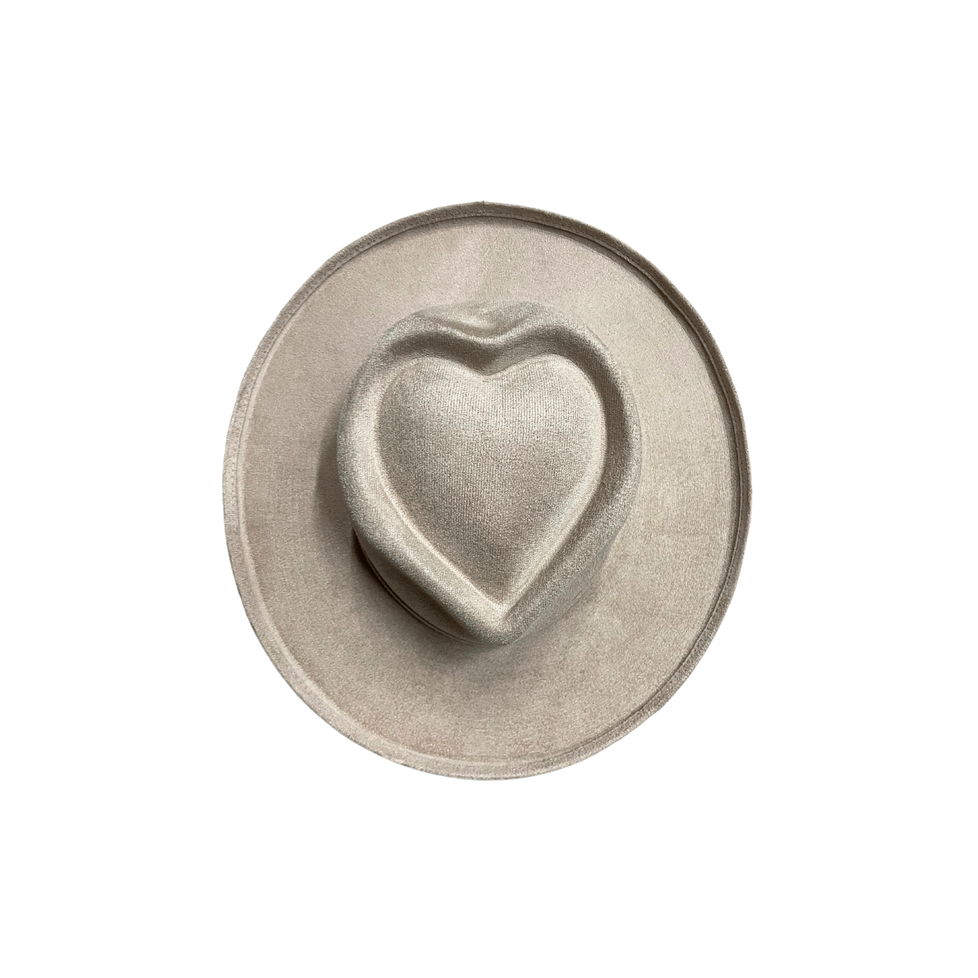The Modern Cactus Co - Wholesale Fedora - Unisex - Vegan Suede Pencil Curl Brim Sweetheart Crown Fedora Hats5