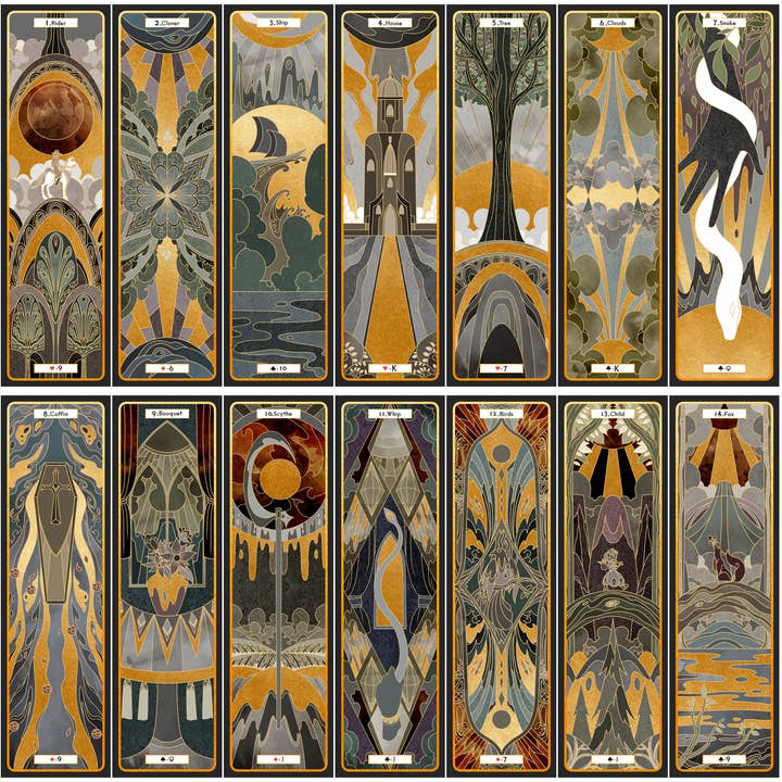 Vermilion Collection - Wholesale Tarot Cards - Sambucus Tarot 2nd Edition13