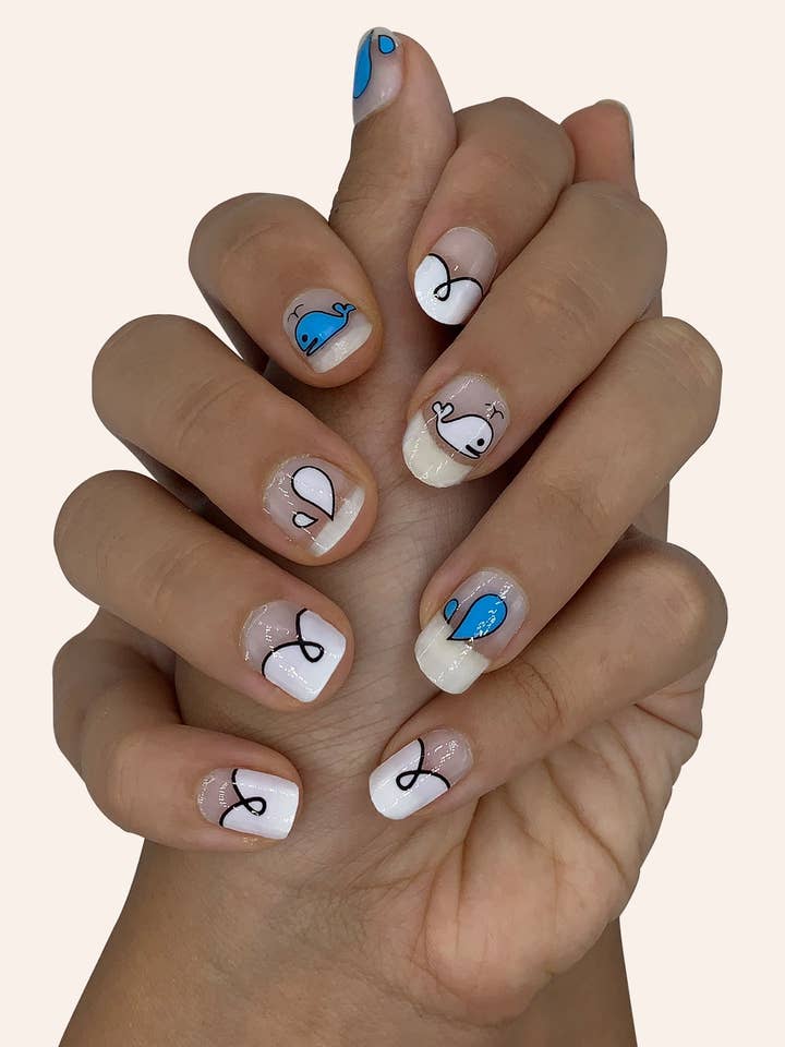 Walvis horloge voor wholesale door Off Color Nails