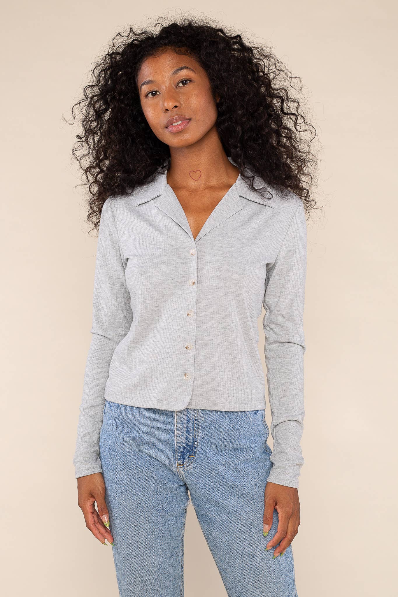 NLT - Vendita all'ingrosso Camicia button down - Donna - Khloe Button Down Top0