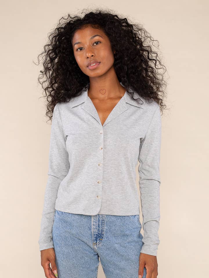 NLT - Vendita all'ingrosso Camicia button down - Donna - Khloe Button Down Top0