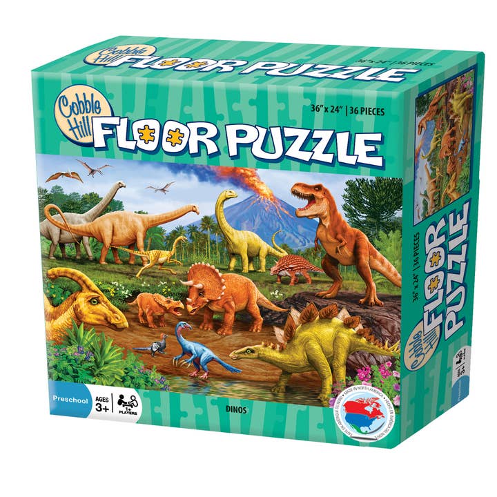 Dinos 36pc floor puzzle and other Purchase Wholesale dinosaur puzzle. Free Returns & Net 60 Terms on Faire trending on Faire.