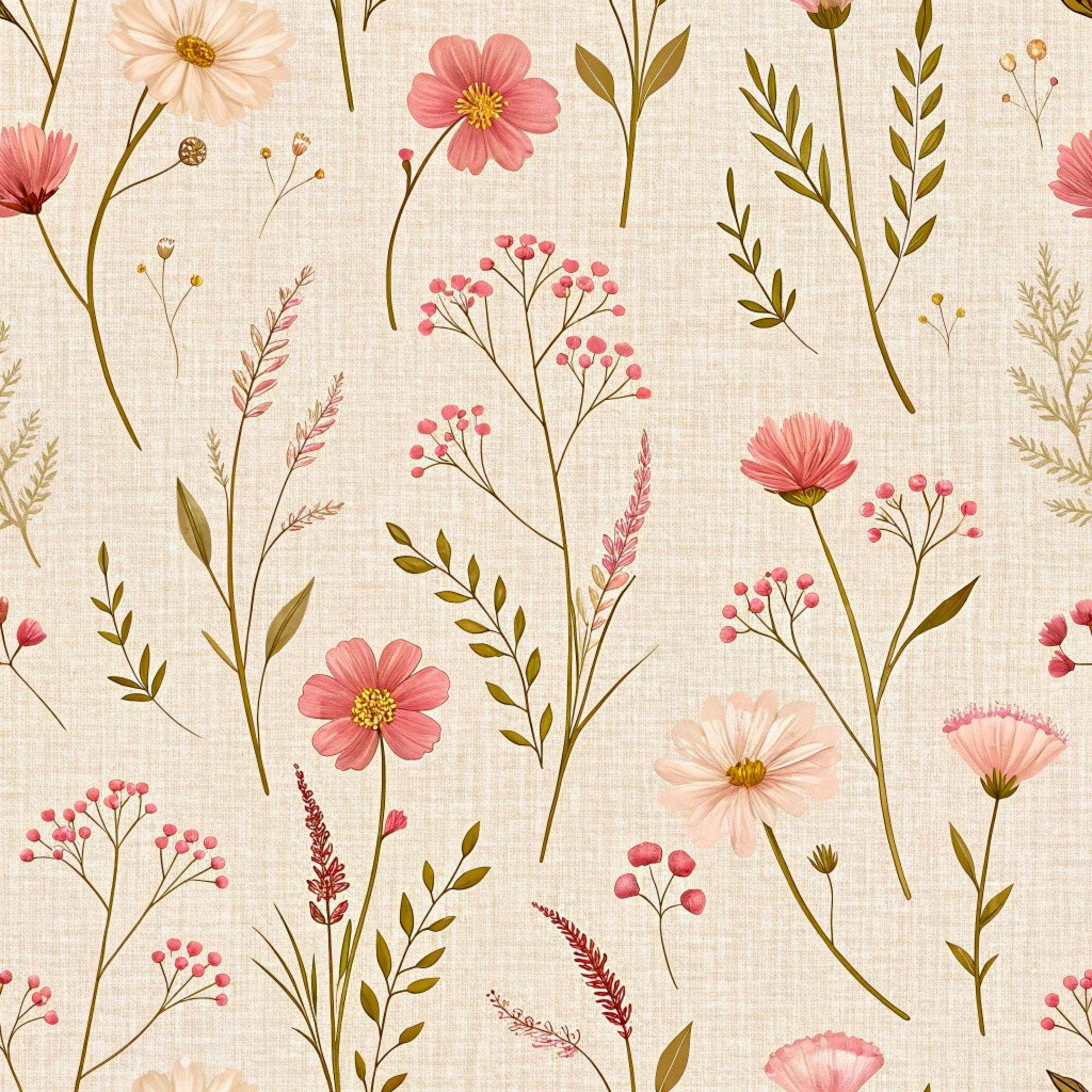 FabricSmiths - Wholesale Area Rug - Vintage Pressed Florals 10 - Area Rug 79x1181