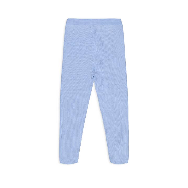 Legging in Thin Merino, Blue for wholesale by UPÉ