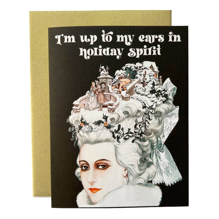 The Twentieth - Vente Cartes de Noël - Carte Art Déco Holiday Spirit