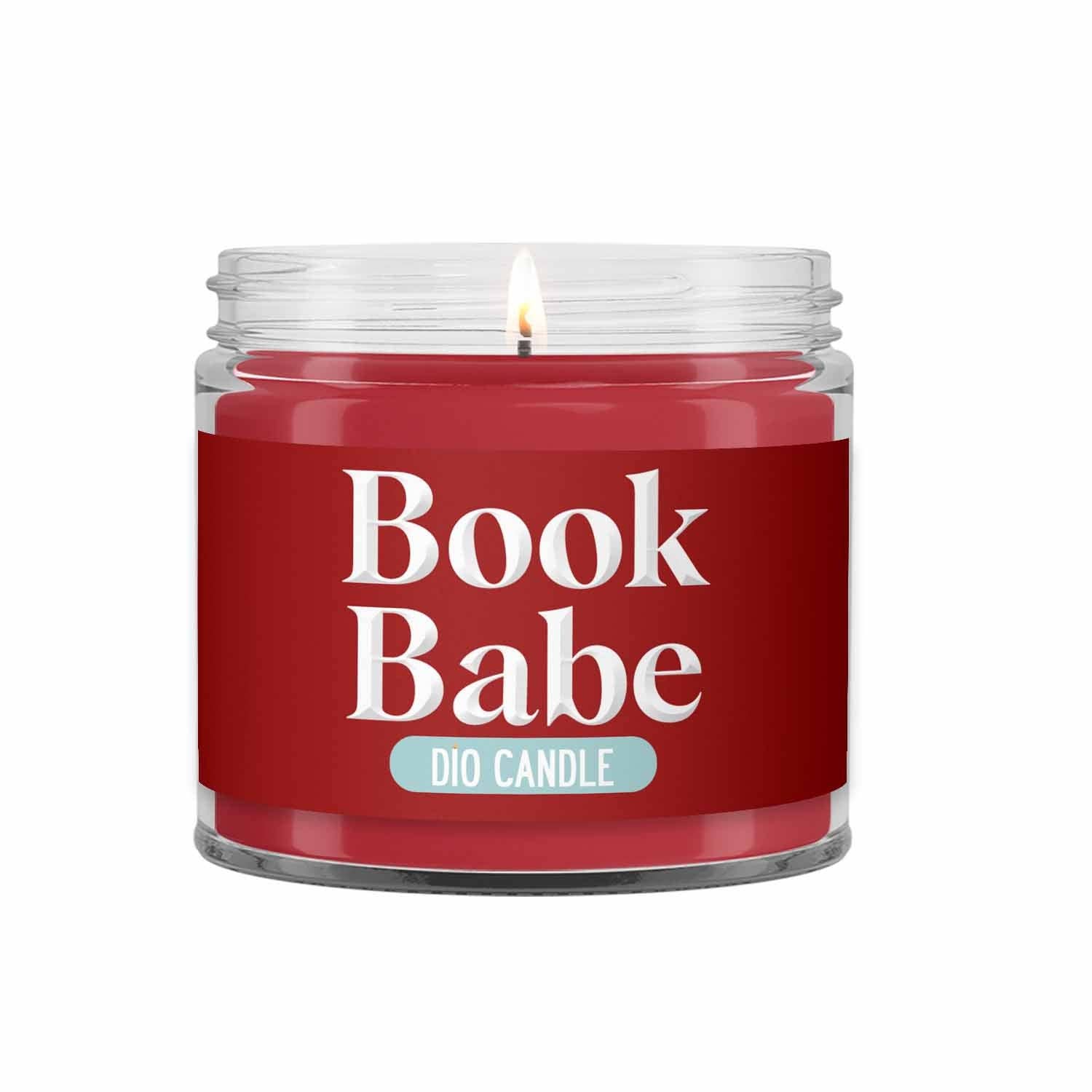Dio Candle Company – wholesale Jar/filled candle – Book Babe Candle3
