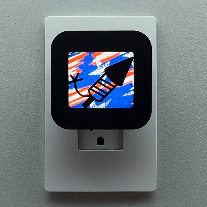 4th of July Firework Night Light for wholesale by Swaplights Night Lights