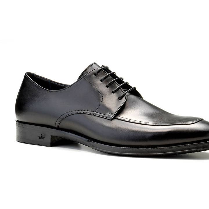 Derby Richard in Nero for wholesale by Risch Shoes