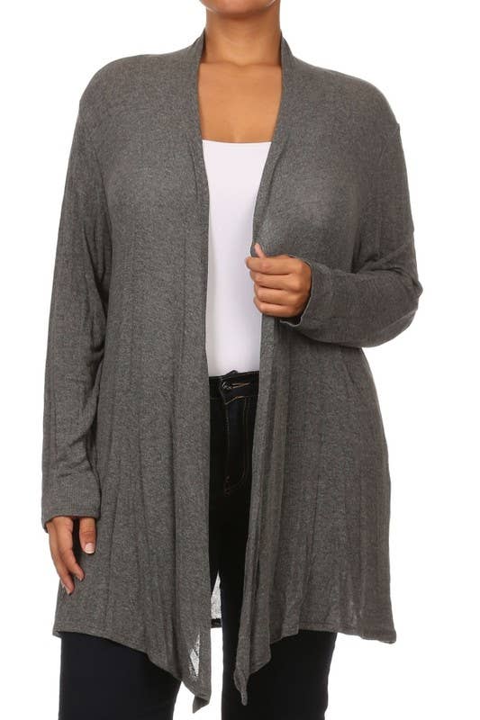 Chris & Carol Apparel – Engroshandel Cardigan - Dame – Plus Cardigan - XA3147C8