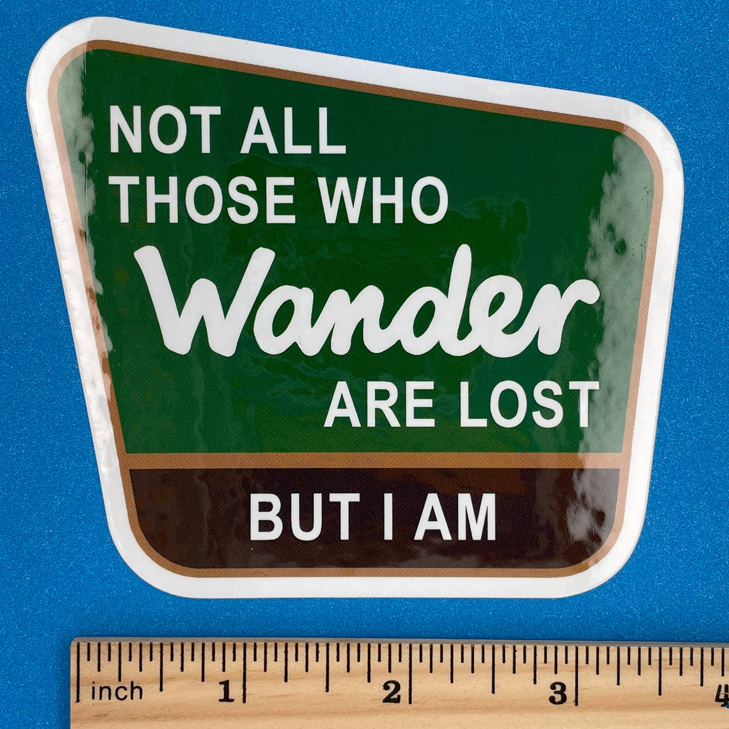 Dissent Pins - Wholesale Sticker - Not All Those Who Wander Are Lost Sticker2