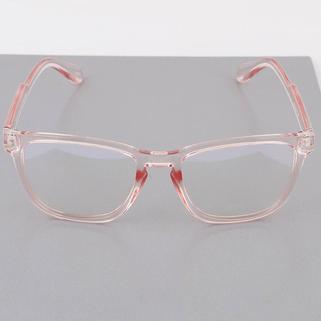 Clear Blue Light Blocker Glasses for wholesale on Faire3