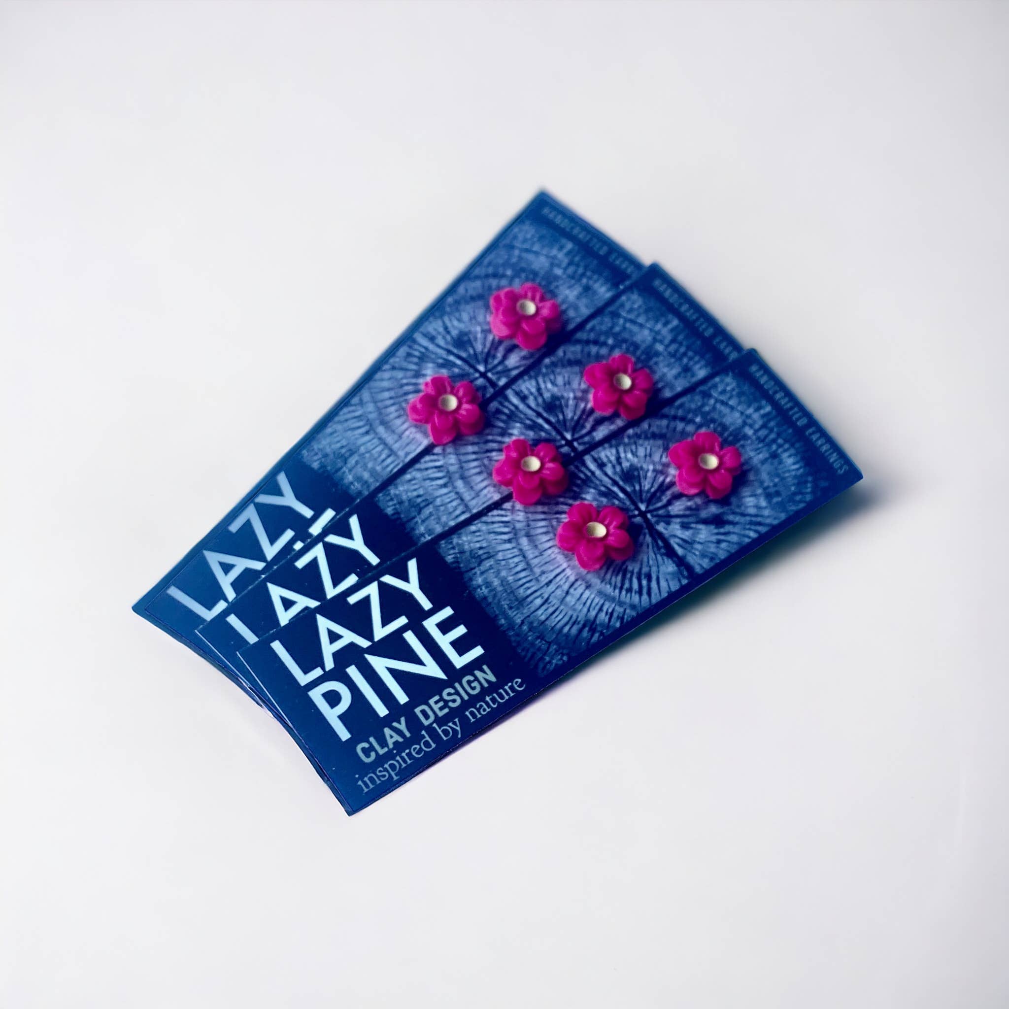 Lazy Pine Clay Design - Wholesale Jewelry Set - Mini Flower Stud Set4