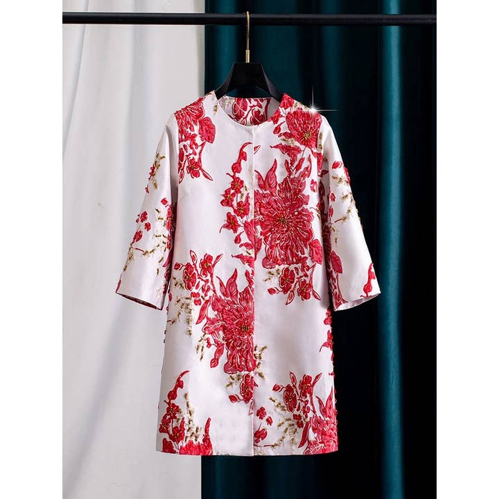 Casaco Trench Bordado com Missangas DY7Y Jacquard por atacado de Productseeker